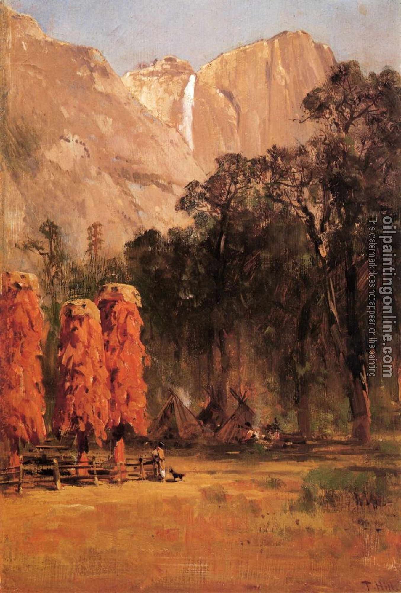 Thomas Hill - Indian Camp Yosemite